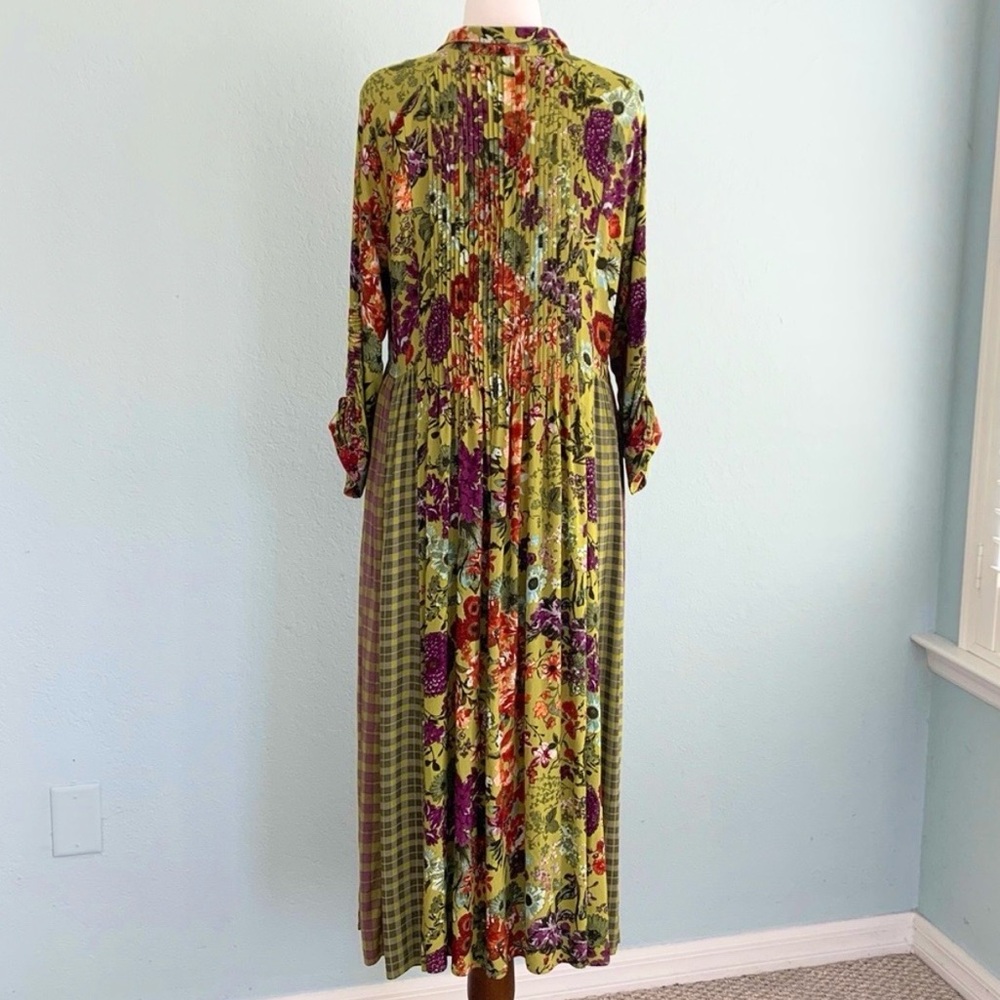 John Mark Multi Print Shirt Dress - Picture 4 of 16